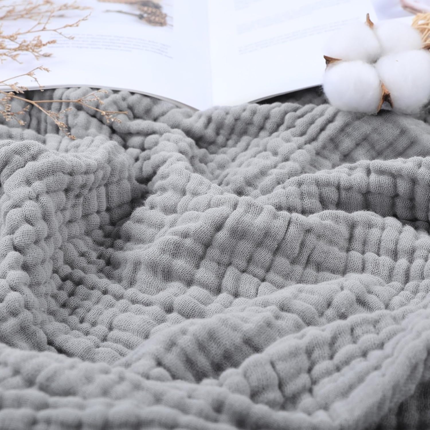 Couverture en mousseline douce