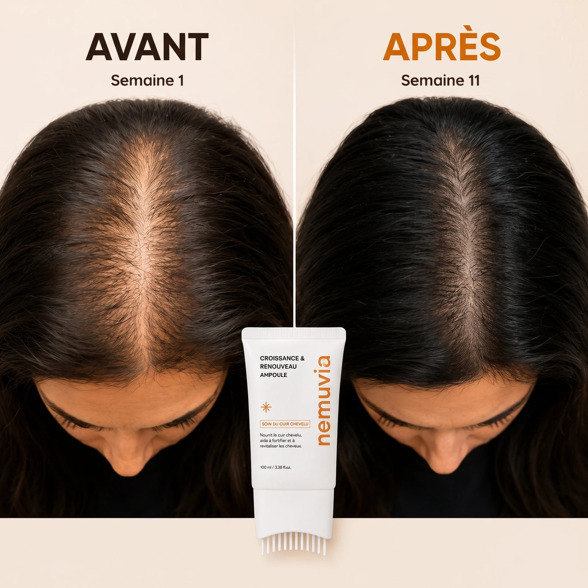 Sérum revitalisant pour le cuir chevelu Nemuvia
