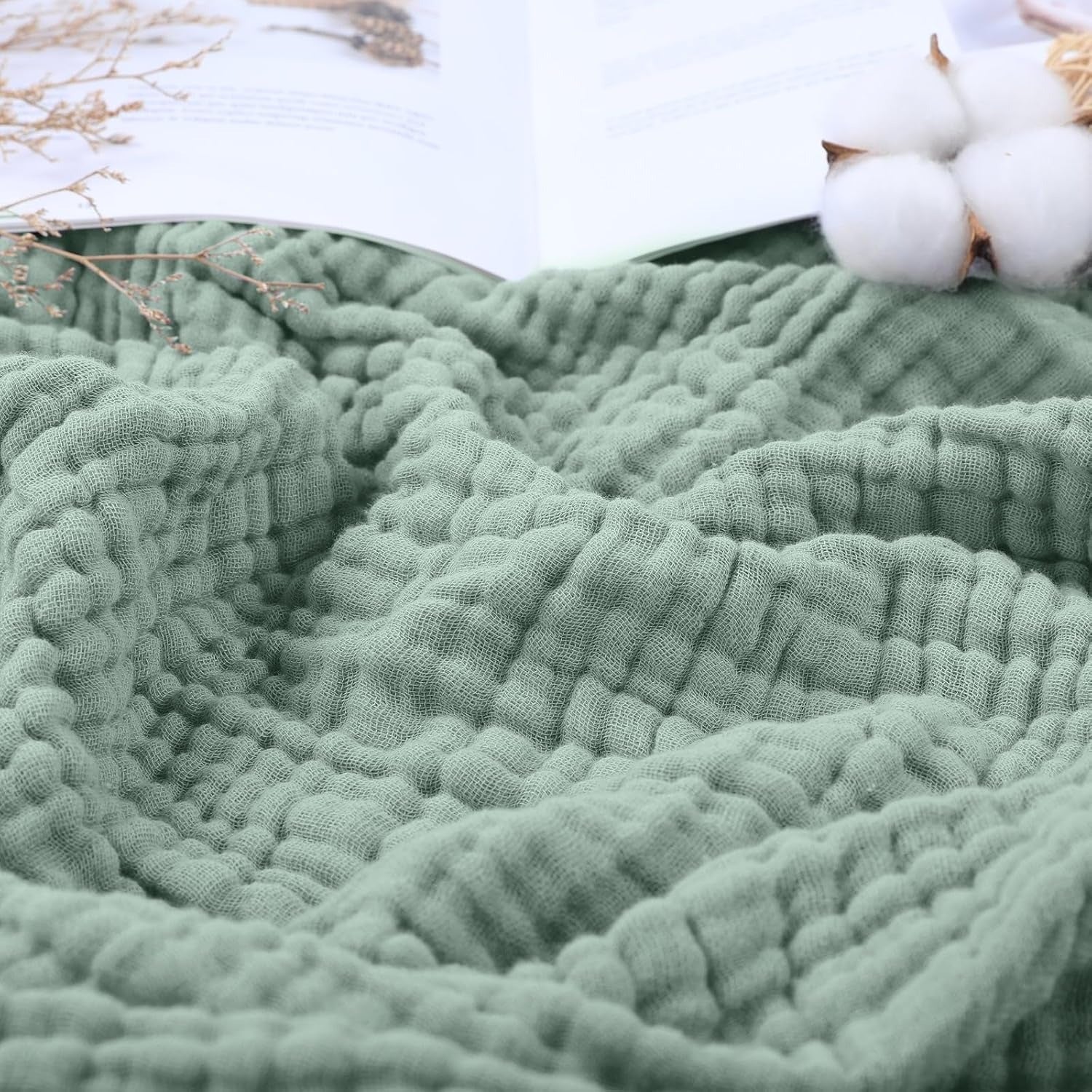 Couverture en mousseline douce