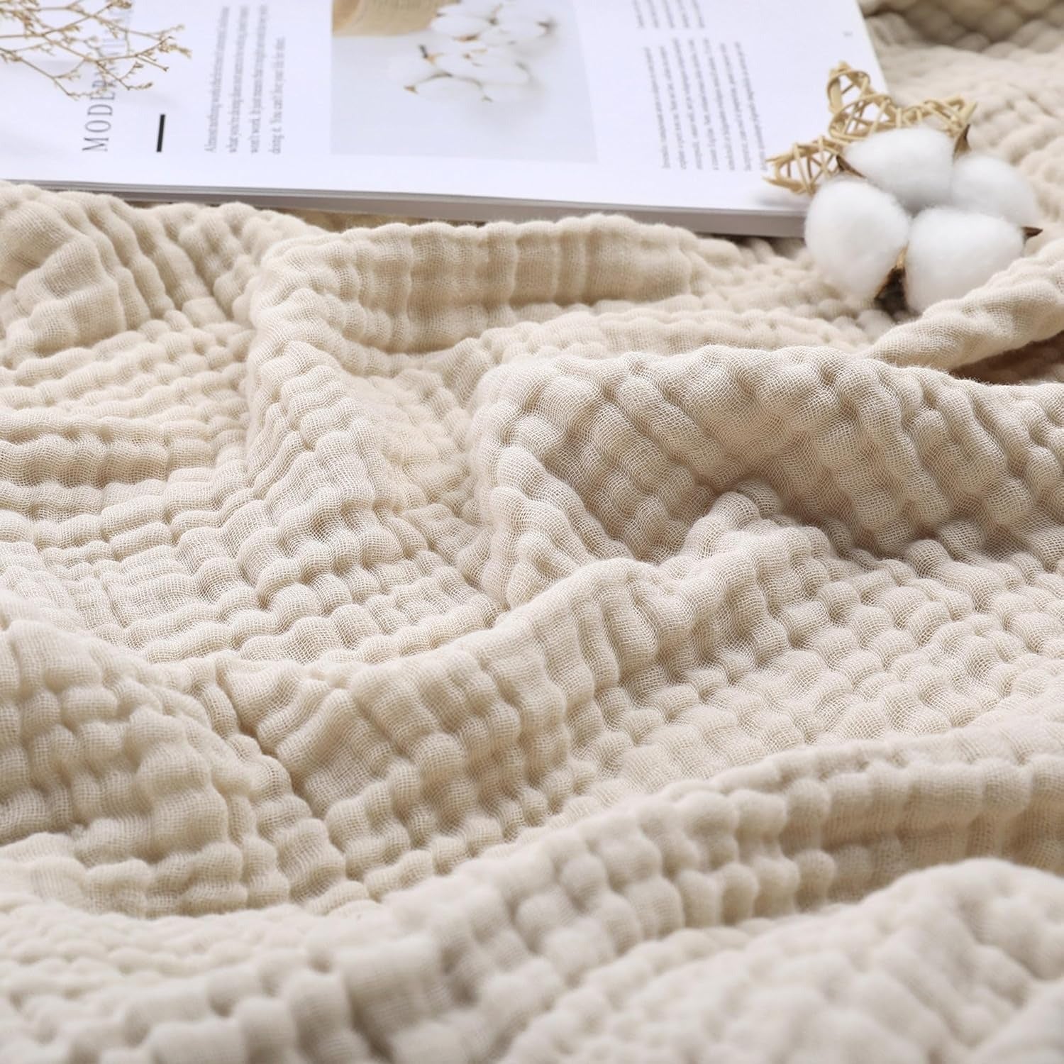 Couverture en mousseline douce
