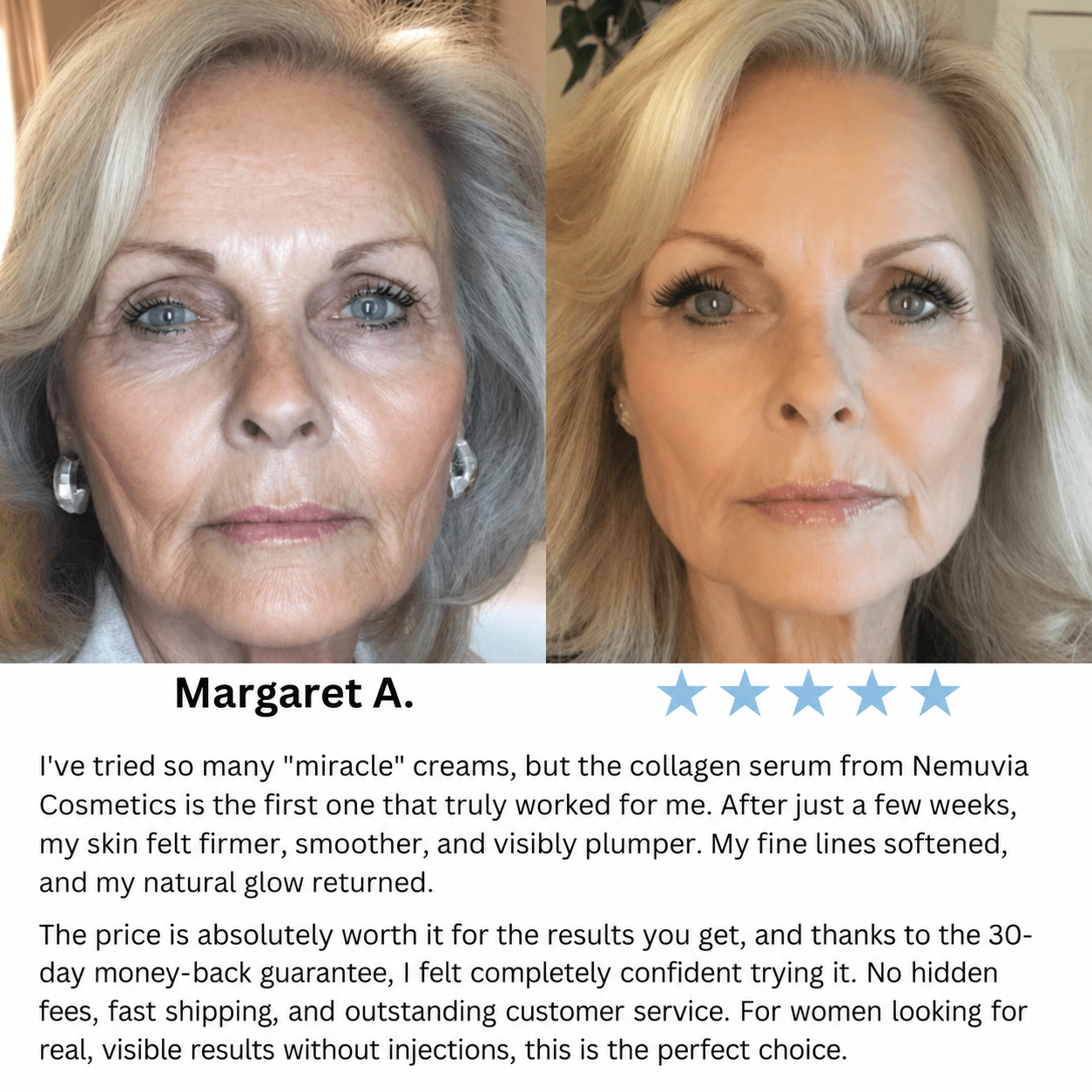 Nemuvia | Korean Collagen Serum for Mature Skin
