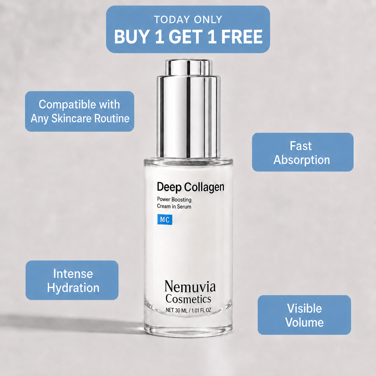 Nemuvia | Korean Collagen Serum for Mature Skin