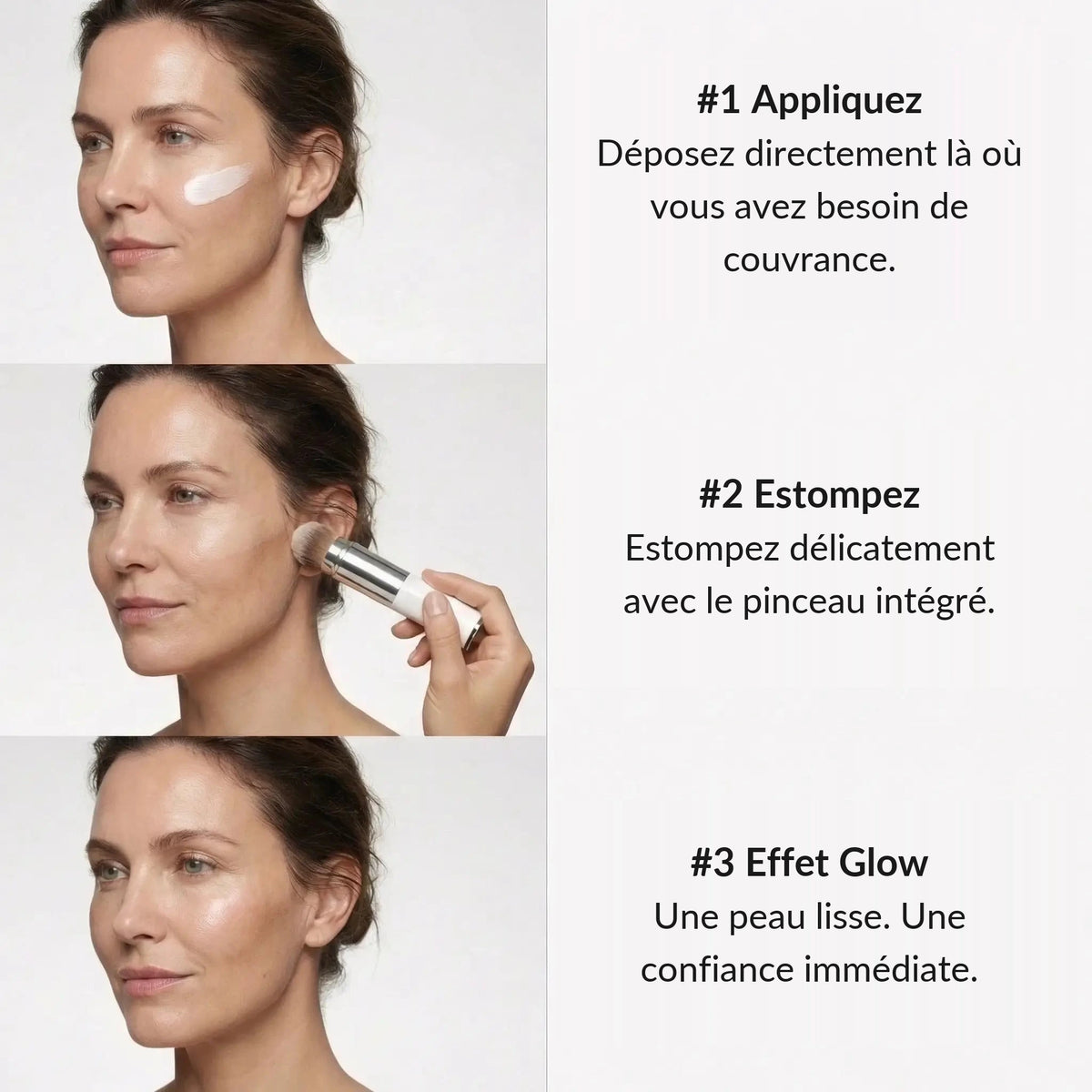 Appliquez, estompez, effet glow