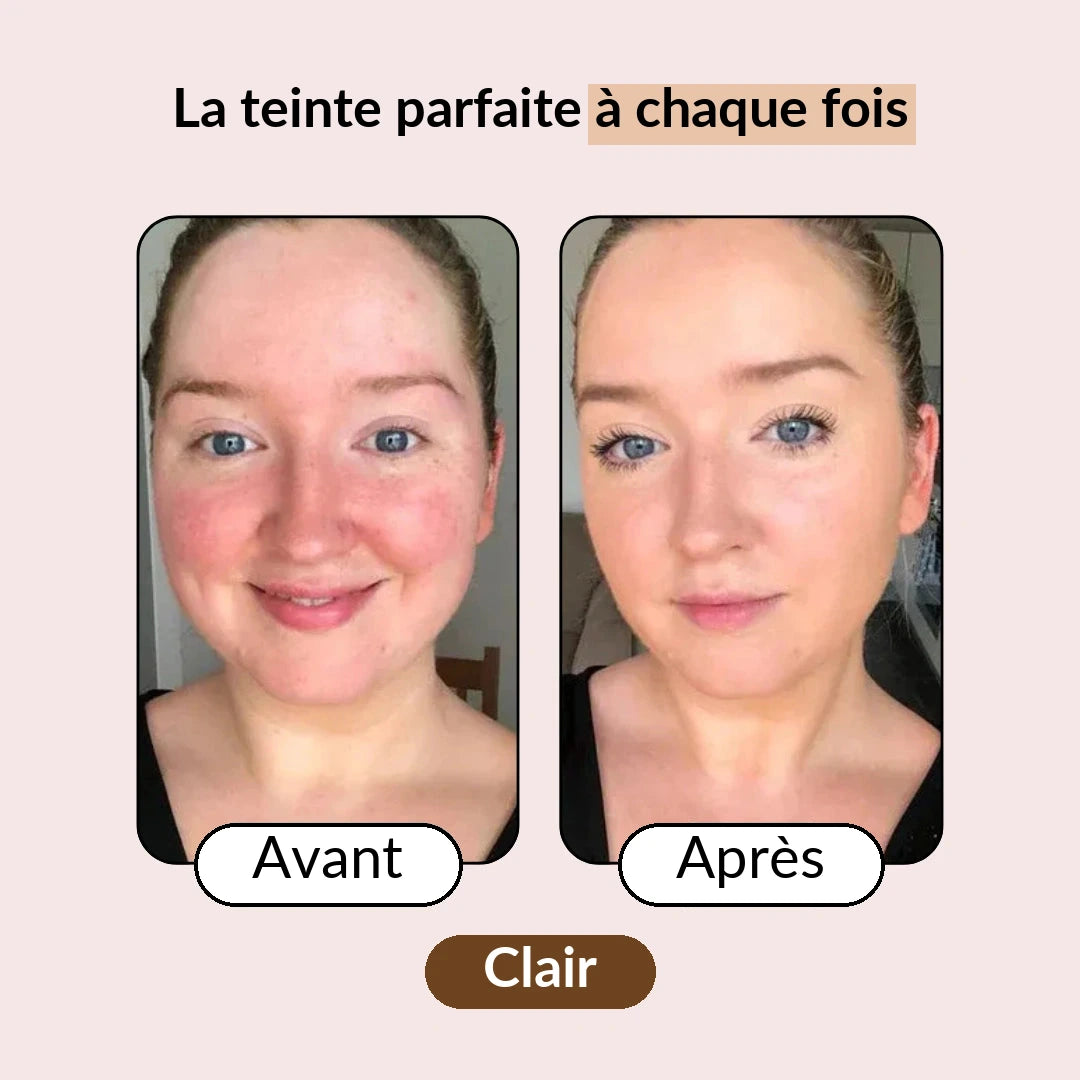Avant après teinte Clair
