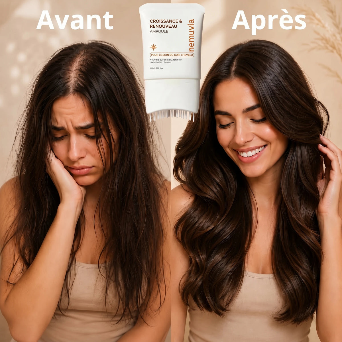Sérum revitalisant pour le cuir chevelu Nemuvia